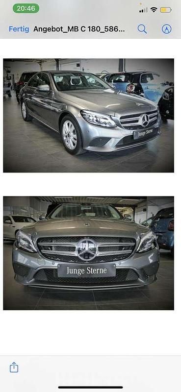 Gebraucht Mercedes 180 156 PS (114 kW) 2019 Silber Limousine