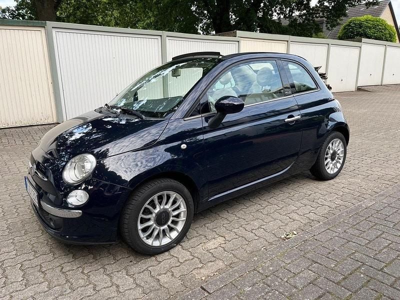 Blau Gebraucht 2011 Fiat 500C Cabrio | 3.900 € (Guter Preis) - Bild 1/3