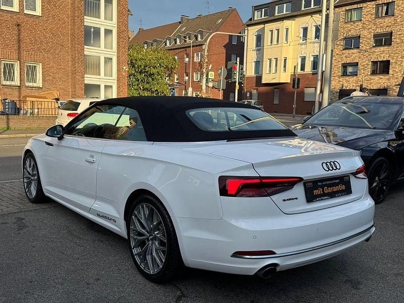 Gebraucht Audi A5 Cabriolet S-Line 252 PS (185 kW) 2018 Weiß Cabrio