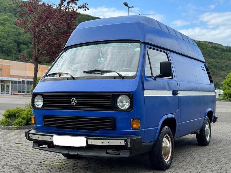 Blau Gebraucht 1986 VW T3 California Van | 3.799 € - Bild 1/4