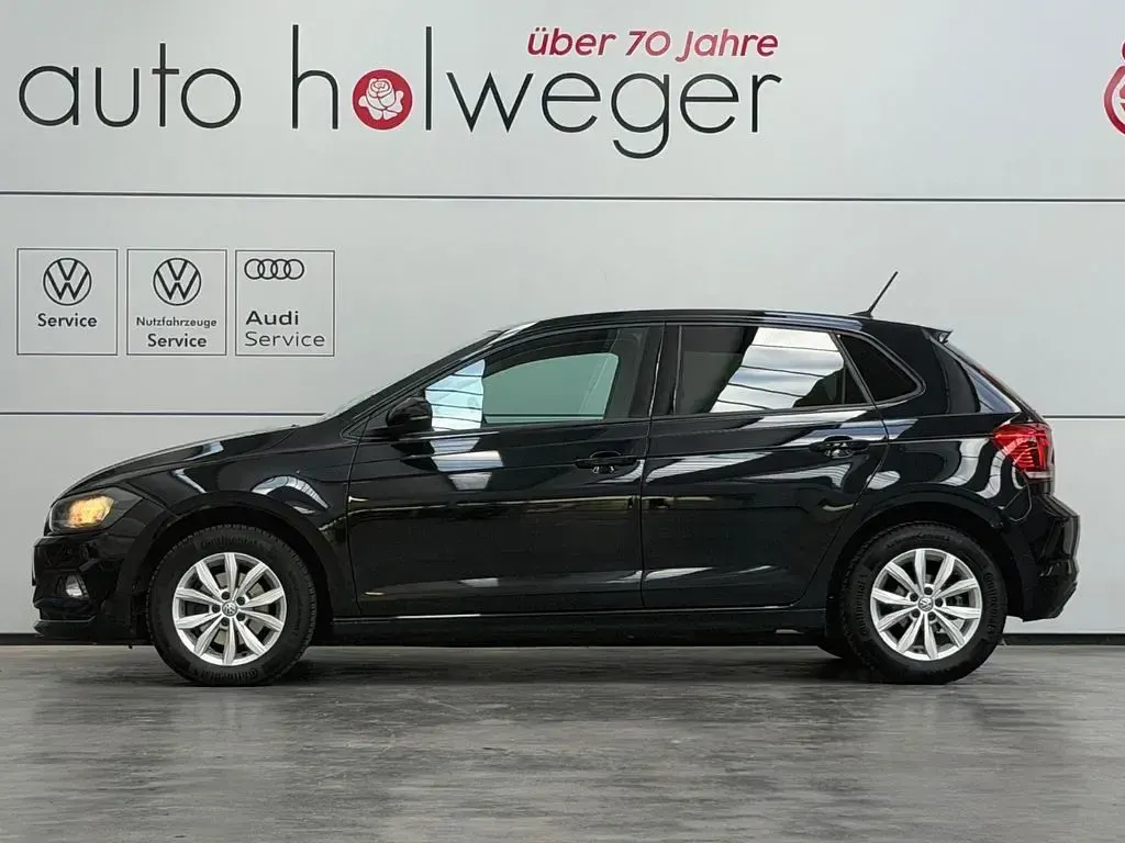 Gebraucht VW Polo Highline 116 PS (85 kW) 2019 Schwarz Kleinwagen