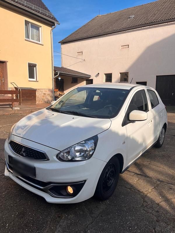 Weiß Gebraucht 2007 Mitsubishi Space Star Kleinwagen | 4.000 € - Bild 1/4