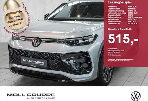 Ny VW Tayron R-line 150 HK (110 kW) 2025 Sølv SUV