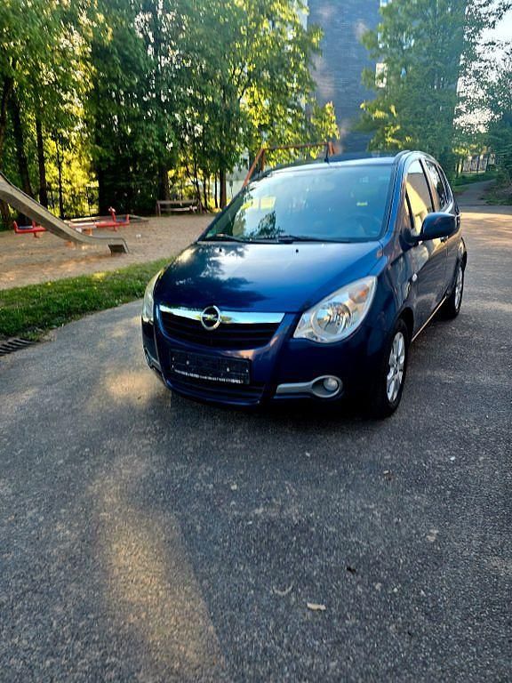 Blau Gebraucht 2009 Opel Agila Limousine | 4.444 € (Fairer Preis) - Bild 1/4