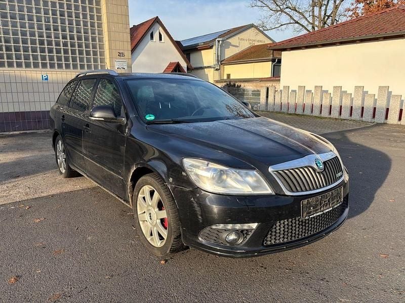 Gebraucht Skoda Octavia RS 170 PS (125 kW) 2011 Schwarz Kombi