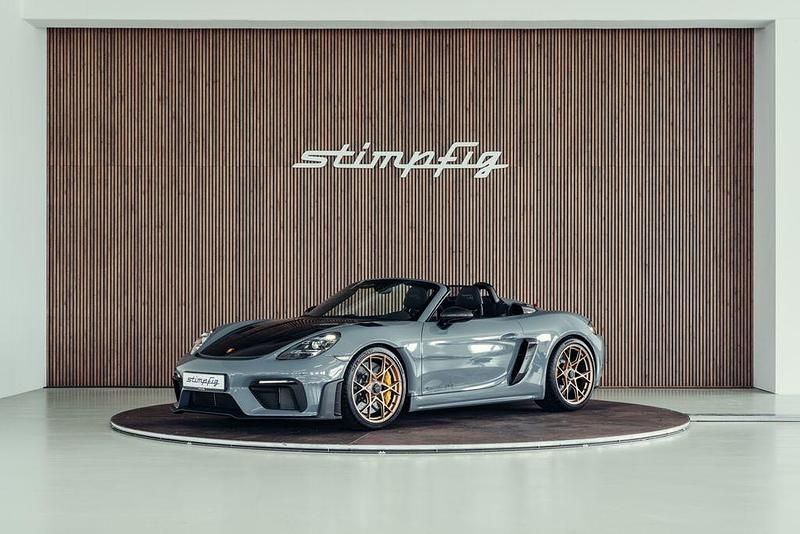 Grau Neu 2024 Porsche 718 Spyder Cabrio | 175.000 € - Bild 1/4