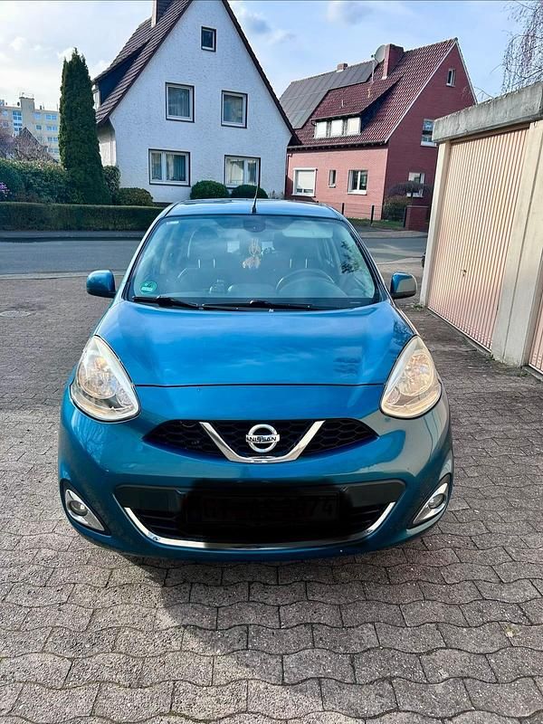 Gebraucht Nissan Micra 80 PS (58 kW) 2015 Blau Kleinwagen