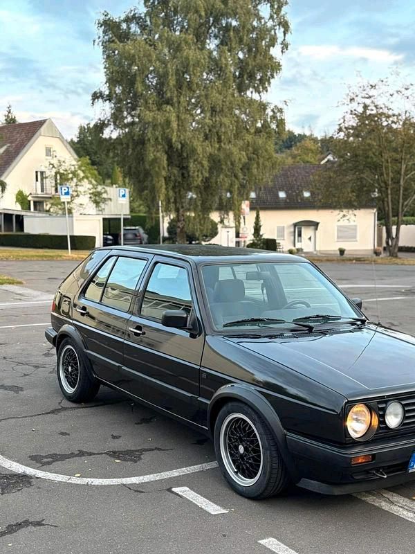 Gebraucht VW Golf II GTD 80 PS (58 kW) 1990 Schwarz Kleinwagen