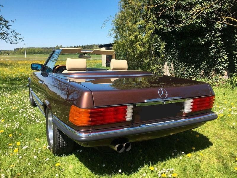 Gebraucht Mercedes SL280 185 PS (136 kW) 1980 Braun Cabrio