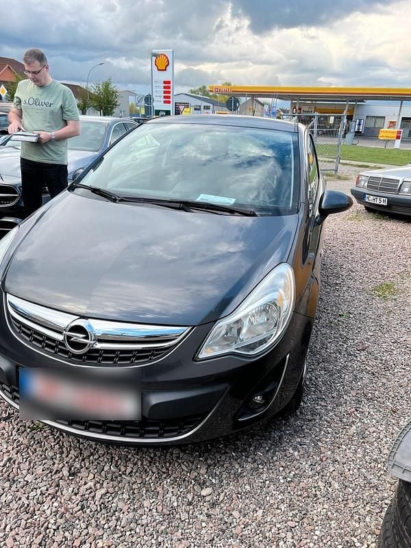 Gebraucht Opel Corsa Satellite 87 PS (63 kW) 2010 Grau Kleinwagen