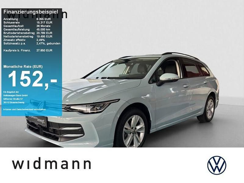 Crystal ice blue metallic Gebraucht 2025 VW Golf VIII Kombi | 27.850 € (Fairer Preis) - Bild 1/4