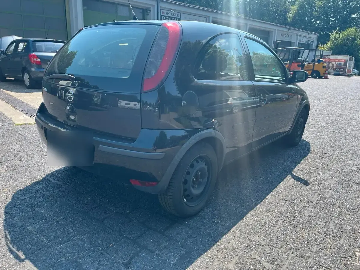 Gebraucht Opel Corsa 60 PS (44 kW) 2006 Schwarz Kleinwagen