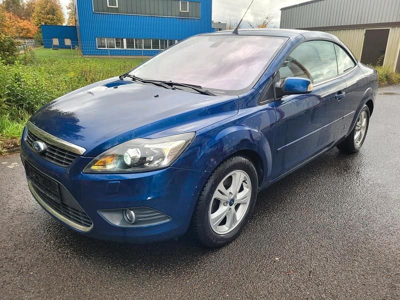 Blau Gebraucht 2008 Ford Focus Cabriolet Cabrio | 2.900 € (Superpreis) - Bild 1/4