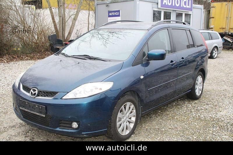 Gebraucht Mazda 5 Exclusive 116 PS (85 kW) 2006 Blau Van / Kleinbus