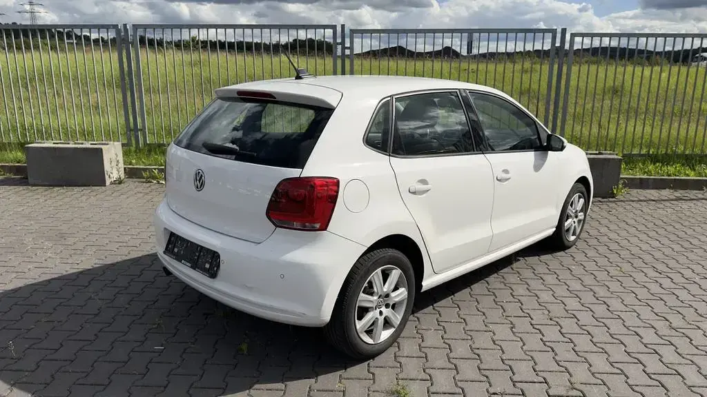 Gebraucht VW Polo Highline 105 PS (77 kW) 2010 Weiß Kleinwagen