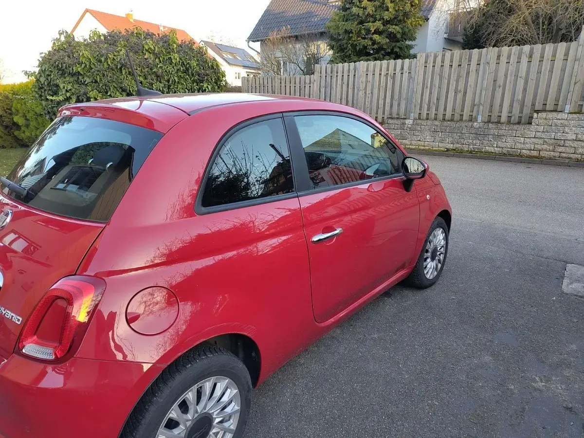 Gebraucht Fiat 500 69 PS (50 kW) 2020 Rot Limousine