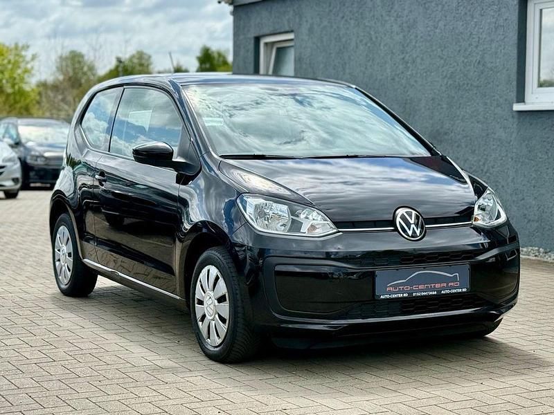 Schwarz Gebraucht 2022 VW up! Basis Kleinwagen | 8.499 € (Guter Preis) - Bild 1/4