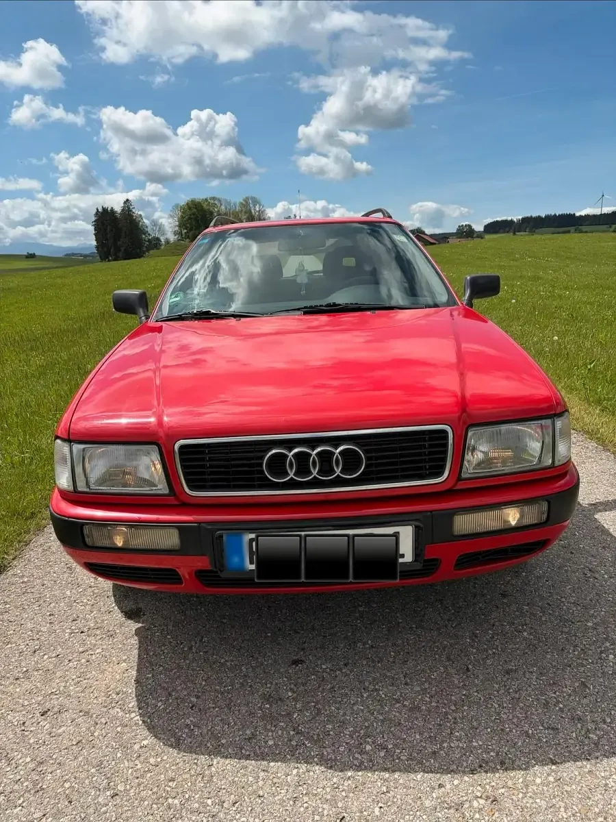 Gebraucht Audi 80 116 PS (85 kW) 1994 Rot Kombi