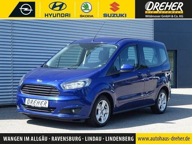 Indicblau metallic Gebraucht 2018 Ford Tourneo Courier Trend Van / Kleinbus | 13.590 € (Fairer Preis) - Bild 1/4