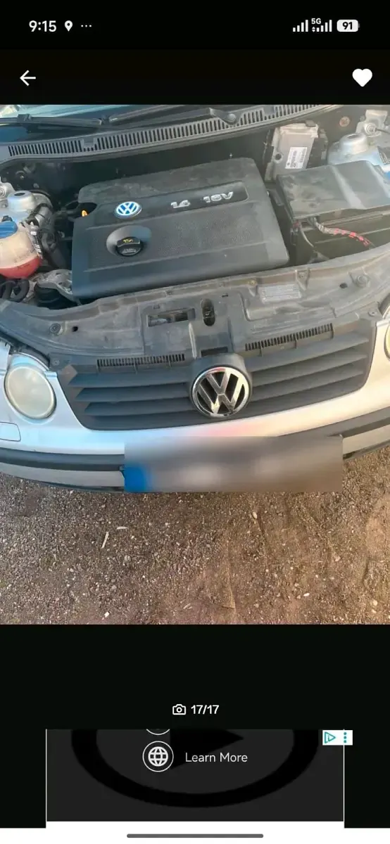 Gebraucht VW Polo 75 PS (55 kW) 2003 Silber Kleinwagen