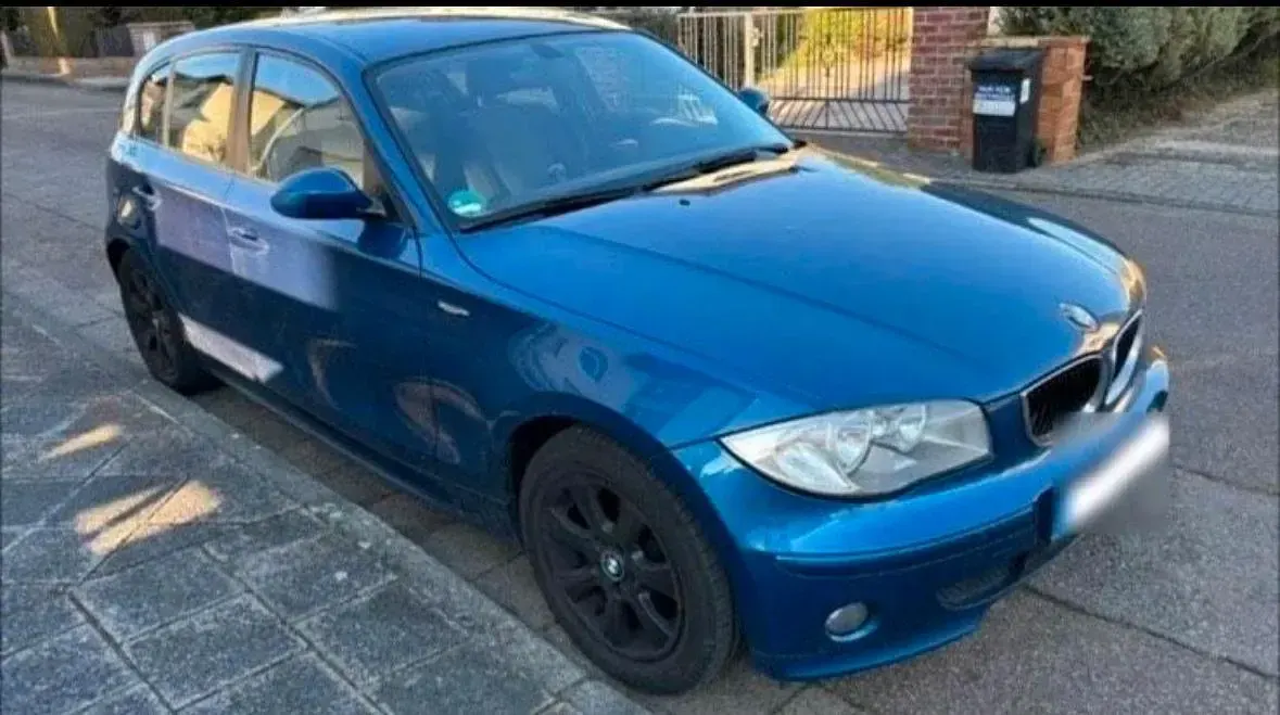 Gebraucht BMW 116 115 PS (84 kW) 2005 Blau Kleinwagen