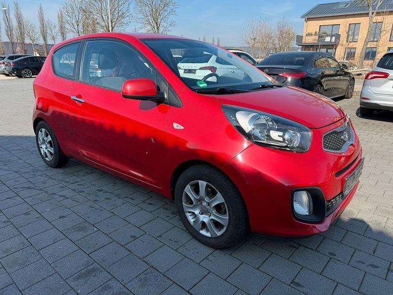 Gebraucht Kia Picanto 69 PS (50 kW) 2013 Rot Kleinwagen