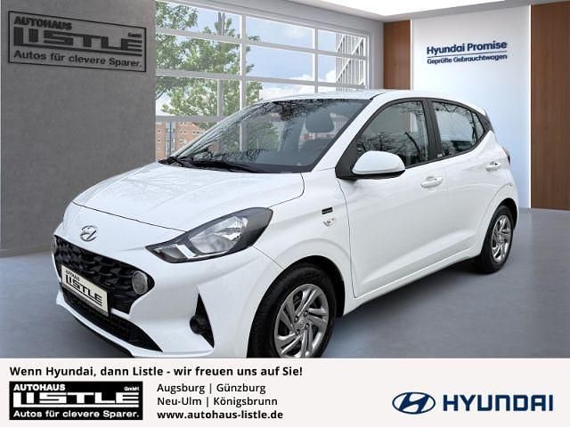 Gebraucht Hyundai i10 Select 67 PS (49 kW) 2021 Polar white Kleinwagen