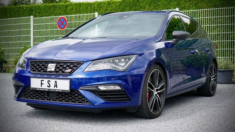 Blau Gebraucht 2018 Cupra Leon Limousine | 19.999 € (Fairer Preis) - Bild 1/4