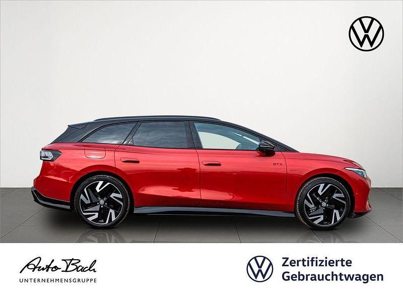 Gebraucht VW ID.7 GTX 250 kW (340 PS) 2025 Kings red metallic/schwarz Kombi