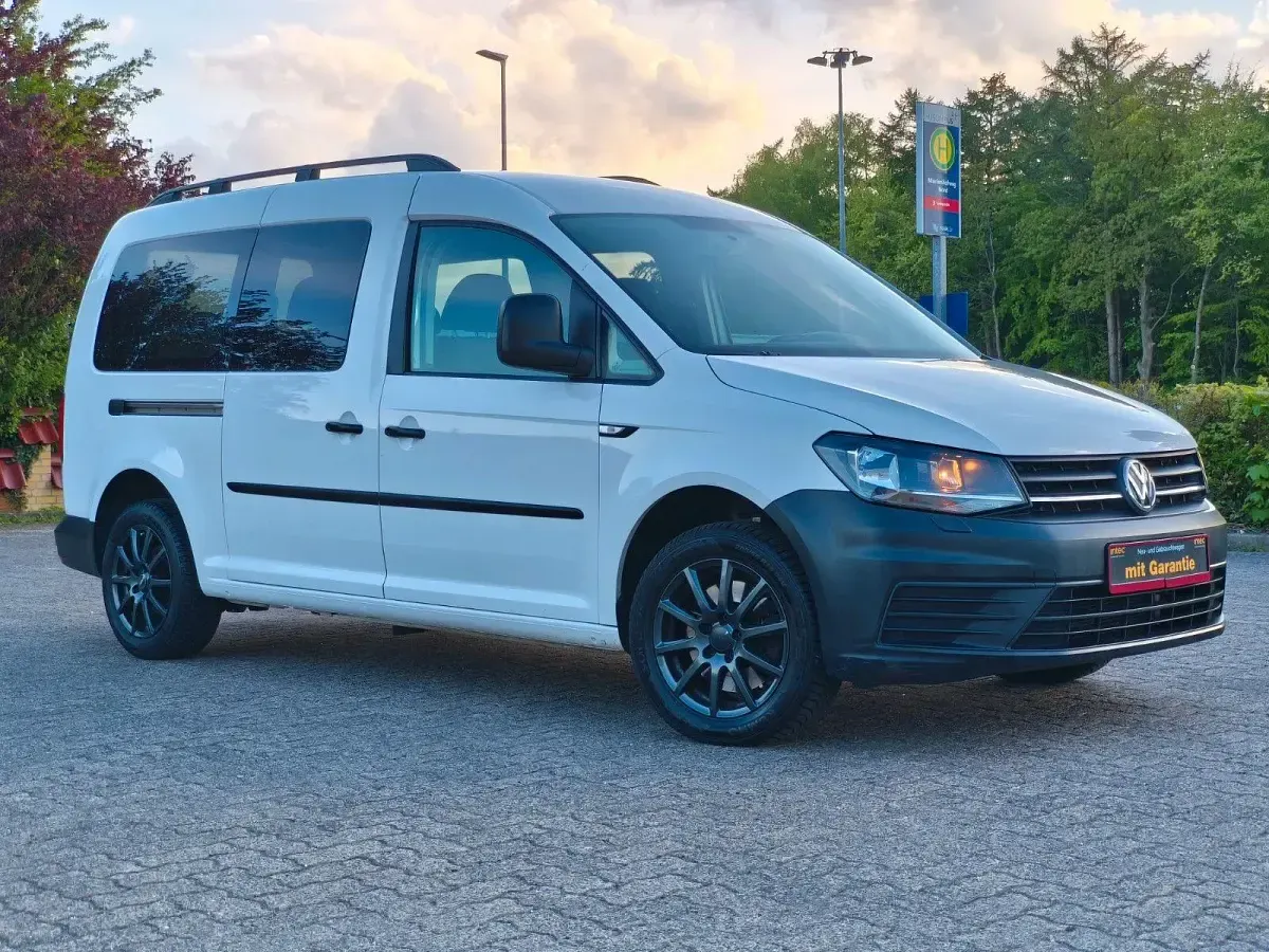 Gebraucht VW Caddy Maxi 102 PS (75 kW) 2016 Candyweiß Van / Kleinbus
