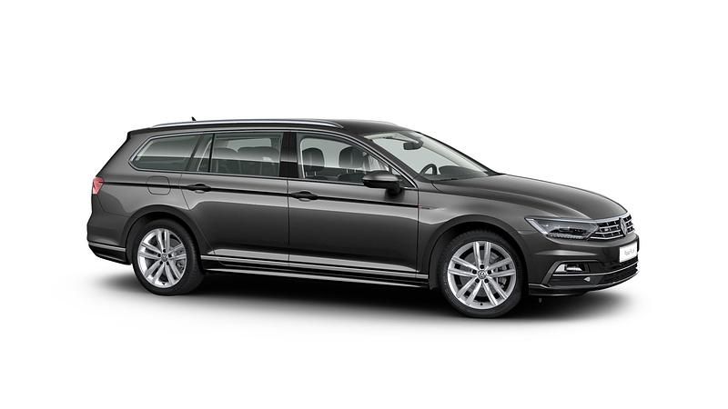 Mangangrau metallic Gebraucht 2019 VW Passat Highline Kombi | 31.990 € - Bild 1/4