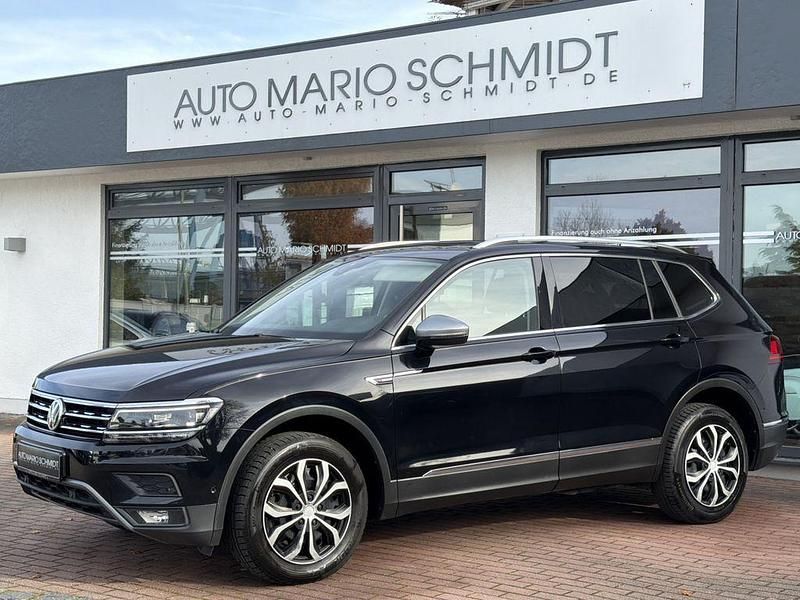 Gebraucht VW Tiguan Allspace Highline 239 PS (175 kW) 2018 Schwarz deep black perleffekt (metallic) SUV