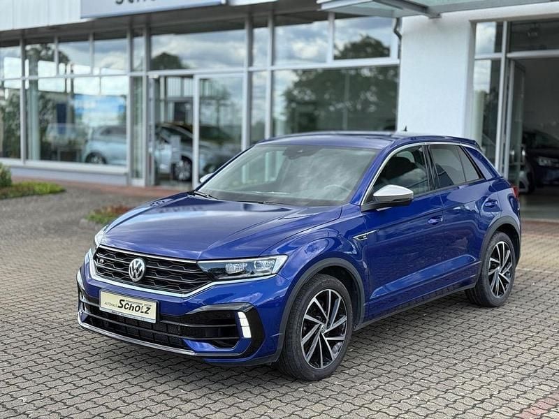 Blau Gebraucht 2020 VW T-Roc R SUV | 27.990 € (Fairer Preis) - Bild 1/4
