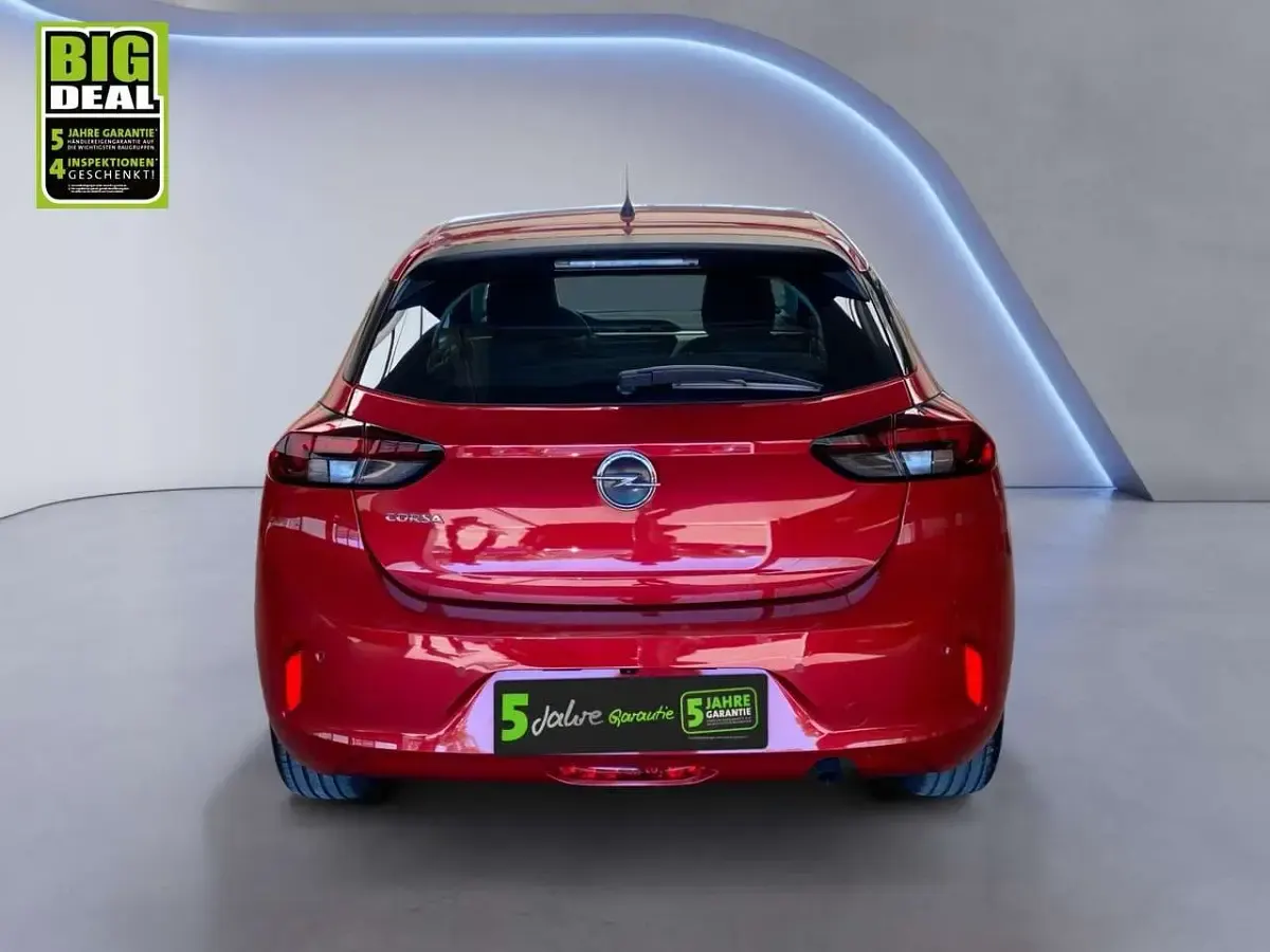 Gebraucht Opel Corsa Edition 75 PS (55 kW) 2023 Chili rot/kardio rot Kleinwagen