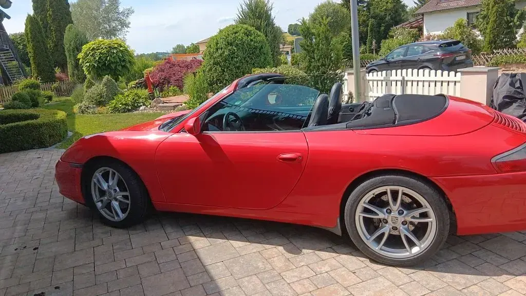 Gebraucht Porsche 911 Carrera Cabriolet 320 PS (235 kW) 2003 Rot Cabrio