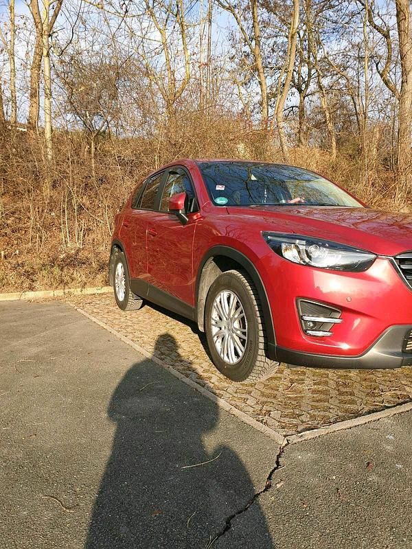 Gebraucht Mazda CX-5 150 PS (110 kW) 2017 Rot SUV