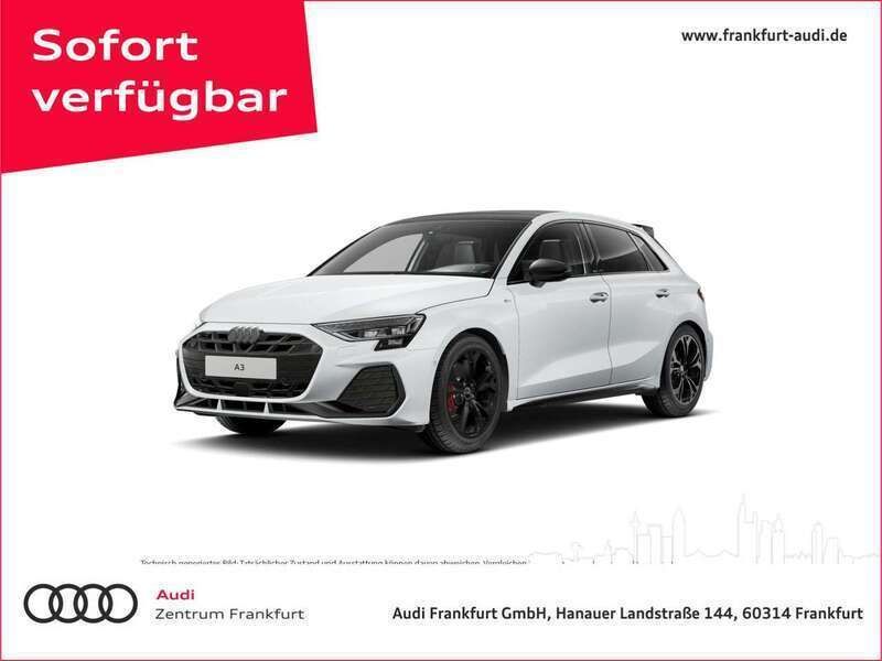 Gletscherweiß metallic Neu 2025 Audi A3 S-Line Limousine | 45.980 € (Teuer) - Bild 1/4