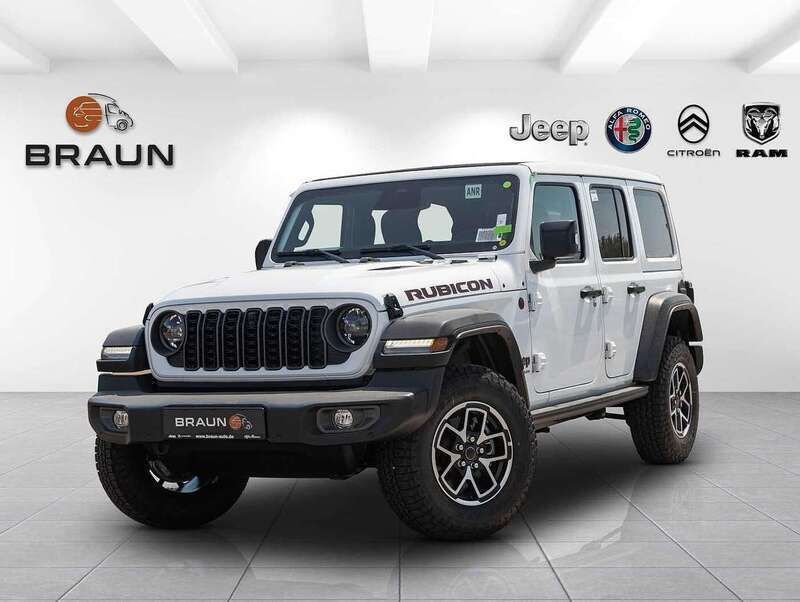 Schwarz Neu 2025 Jeep Wrangler Rubicon SUV | 63.850 € (Fairer Preis) - Bild 1/4