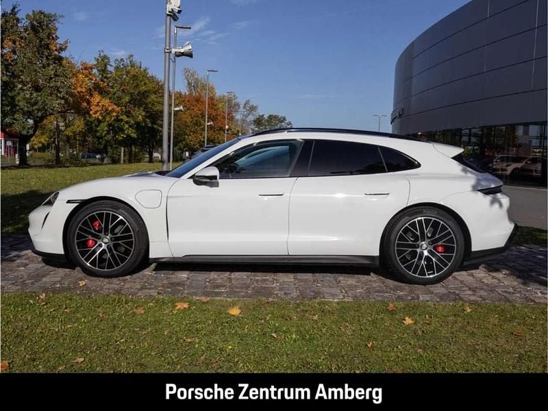 Gebraucht Porsche Taycan Sport Turismo 419 kW (571 PS) 2023 Weiß Kombi