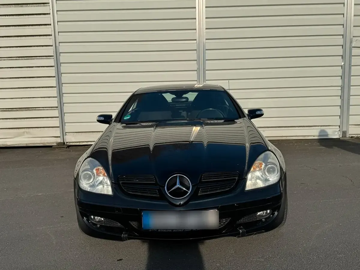 Gebraucht Mercedes SLK200 AMG 163 PS (119 kW) 2006 Schwarz Cabrio