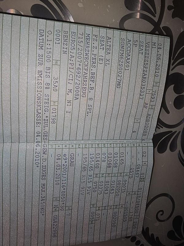 Grau Gebraucht 2010 Seat Altea XL Van / Kleinbus | 4.499 € (Fairer Preis) - Bild 1/4