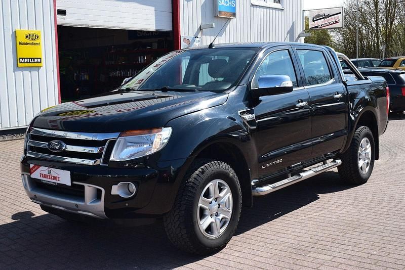Gebraucht Ford Ranger Limited 200 PS (147 kW) 2013 Schwarz Pickup