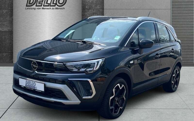 Schwarz Gebraucht 2023 Opel Crossland X Elegance SUV | 19.990 € (Superpreis) - Bild 1/4