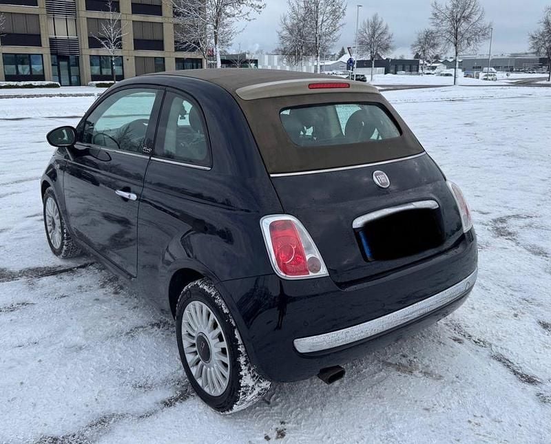 Gebraucht Fiat 500C Lounge 86 PS (63 kW) 2012 Blau Cabrio