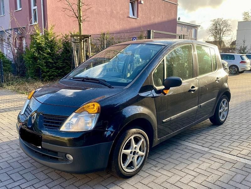 Gebraucht Renault Modus 75 PS (55 kW) 2006 Schwarz Van / Kleinbus