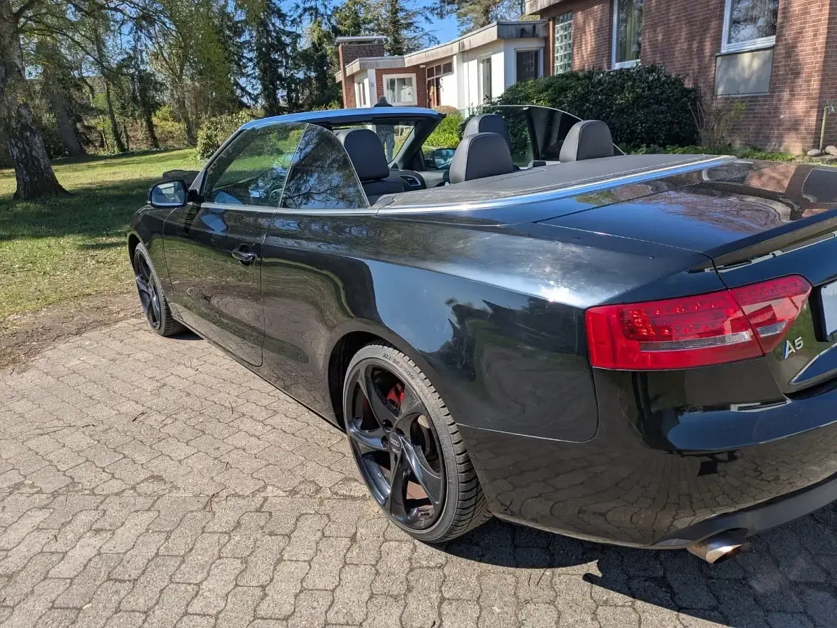 Usata Audi A5 160 CV (117 kW) 2009 Nero Coupé