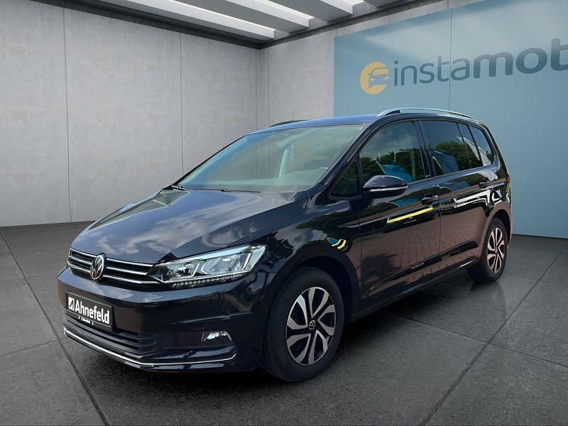 Schwarz Gebraucht 2021 VW Touran Van / Kleinbus | 28.199 € (Fairer Preis) - Bild 1/4