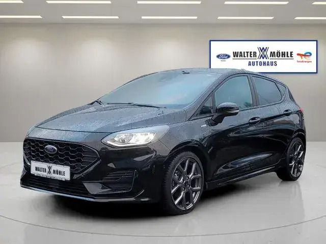 Schwarz Gebraucht 2023 Ford Fiesta ST-Line Kleinwagen | 17.980 € (Fairer Preis) - Bild 1/4