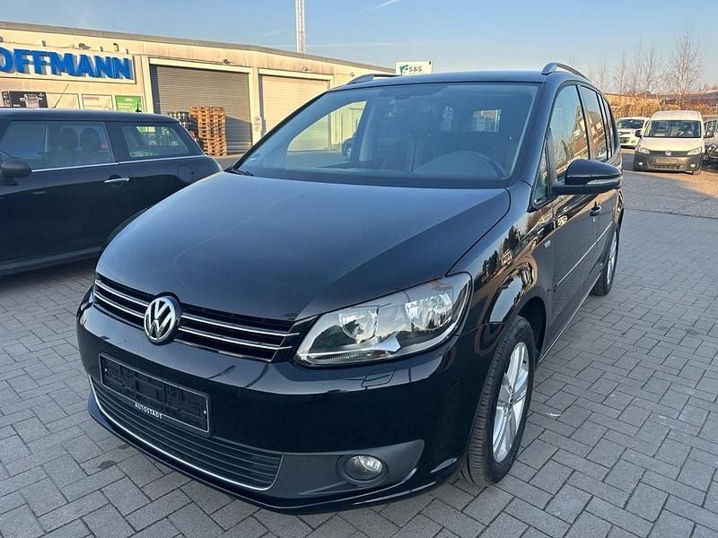 Gebraucht VW Touran Match 140 PS (102 kW) 2013 Schwarz Van / Kleinbus