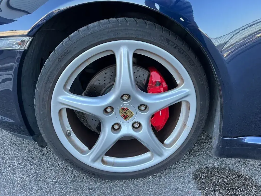 Gebraucht Porsche 911 Carrera S Cabriolet 355 PS (261 kW) 2005 Blau Cabrio